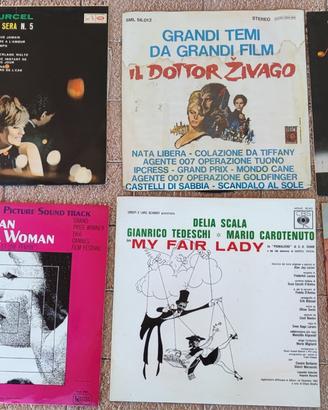 Dischi in vinile di operette