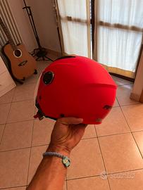 Casco bimbo moto fluo taglia L