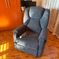 Poltrona anziani relax 3 motori elettrica