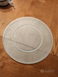 Sottopiatto vetro temperato