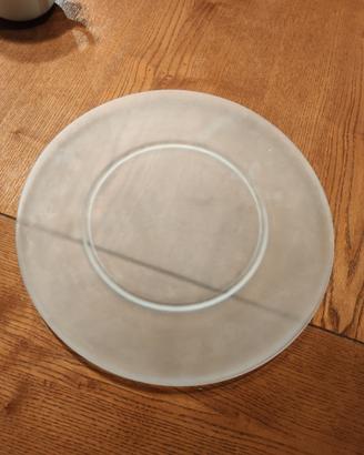 Sottopiatto vetro temperato