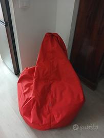 Pouf rosso