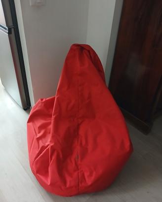 Pouf rosso