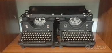 olivetti m40 doppia tastiera prototipo 