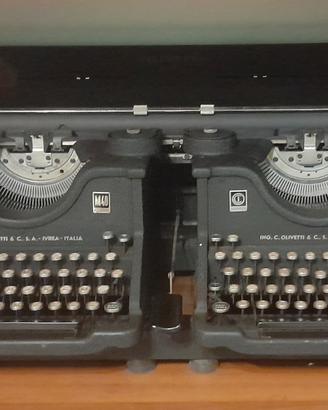 olivetti m40 doppia tastiera prototipo 