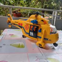 elicottero luci suoni carrucola