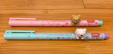 Set 2 penne Legami Beary In Love 2025
