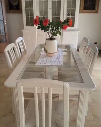 mobilia sala completa - laccato lucido