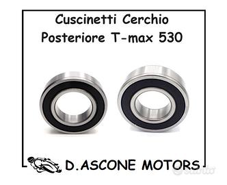 2 CUSCINETTI RUOTA POSTERIORE TMAX 530 2012 2019