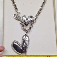 Parure collana e anello con cuore Sweet Years