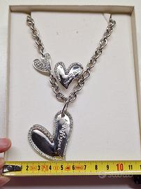 Parure collana e anello con cuore Sweet Years