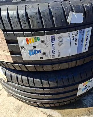 235/60/18 michelin nuove coppia