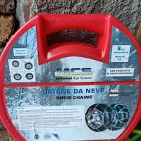 catene neve 9mm auto nuove
