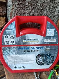 catene neve nuove 9mm auto