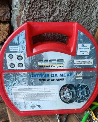 catene neve nuove 9mm auto