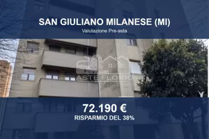 Immobile in asta di 73 m² a San Giuliano Milanese