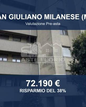 Immobile in asta di 73 m² a San Giuliano Milanese