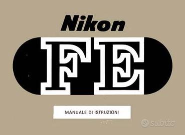 Manuale Istruzioni Nikon Fotocamere Flash Vari