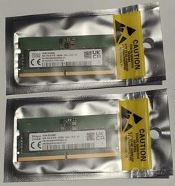 SODIMM SK hynix DDR5 5600 - 16Gb (2 x 8Gb) - bis
