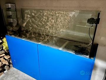 Acquario marino completo 550 litri