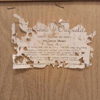 coppia quadri con certificato di garanzia