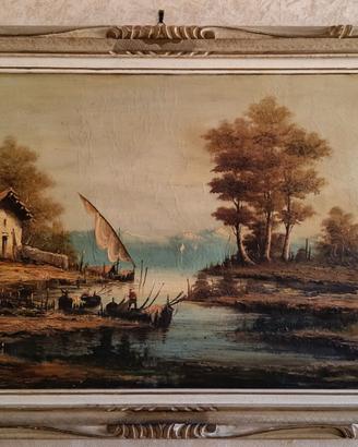 Quadro grande paesaggio