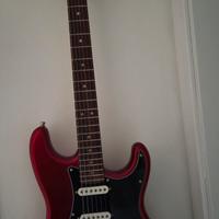 Fender stratocaster hh mex candy apple red