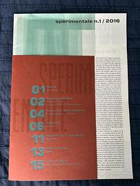 Progetto editoriale sperimentale graphic design