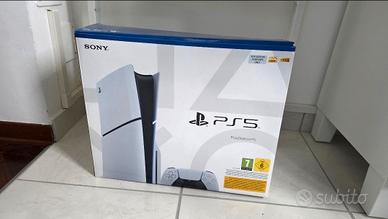 scatola vuota PlayStation 5