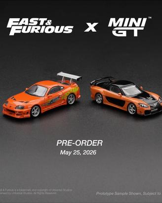  Preorder MiniGt F&F