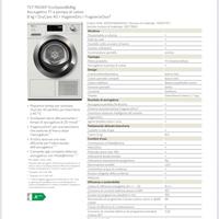 Asciugatrice Miele A+++ EcoSpeed 8kg