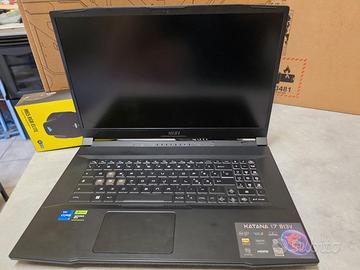 MSI Katana 17 i7 RTX 4060 16GB/1TB - pari al nuovo