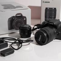 Canon Eos850D+ EFS 18-135 + EF50 + AF 70-300