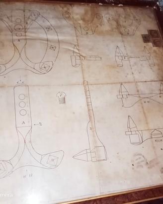 disegno tecnico vintage 