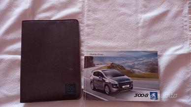 Manuale e custodia "Uso e guida "  Peugeot 3008