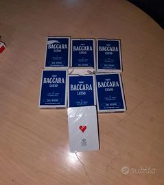 7Mazzi di carte Baccara,Dal Negro 