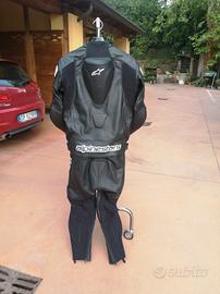 tuta moto 52 divisibile alpinestars come NUOVA