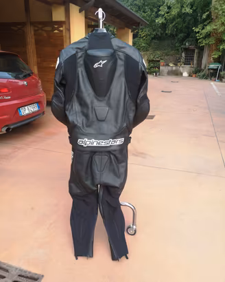 tuta moto 52 divisibile alpinestars come NUOVA