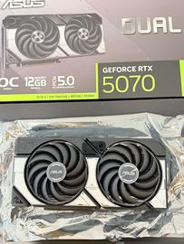 Asus RTX 5070 Dual OC 12GB Come Nuova