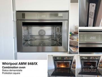 Forno combinato microonde da incasso Whirpool