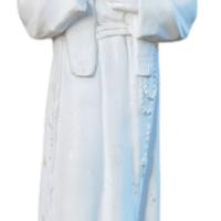 Statua in gesso di Padre Pio