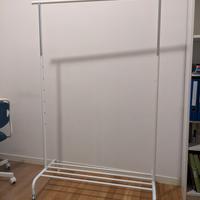 appendiabiti Ikea con rotelle