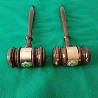 Due martelli Lions Clubs vintage 