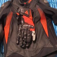 giubbotto uomo da moto più guanti danese