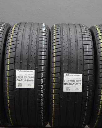 4 Pneumatici 245/50 R19 Michelin Pilot Sport 4 Suv