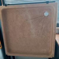 Piatto doccia in rosa perlino anticato