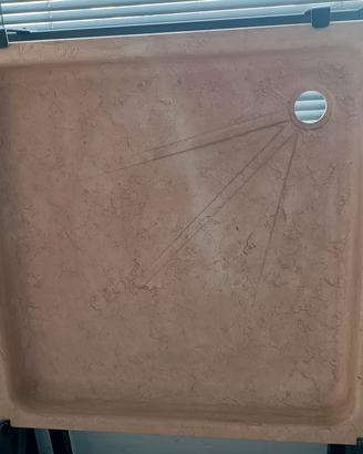 Piatto doccia in rosa perlino anticato