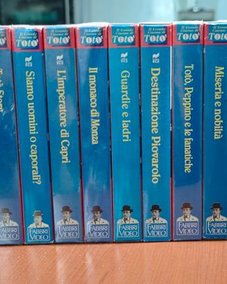 collezione videocassette Totò