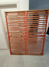 Rete matrimoniale in legno 