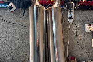 Scarico terminali honda cbr 1100 xx super blackbir